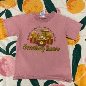 Smokey the bear t-shirt